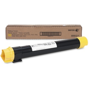 Orijinal Xerox WorkCentre 7525 7530 7535 7545 7556 7830 7835 7845 7855 7970 sarı toner kartuşu <span class=keywords><strong>006R01514</strong></span> 6R1514