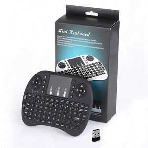 Air Mouse-miniteclado inalámbrico I8, 2,4G, con panel táctil, portátil, para PC y TV - Product Image 3