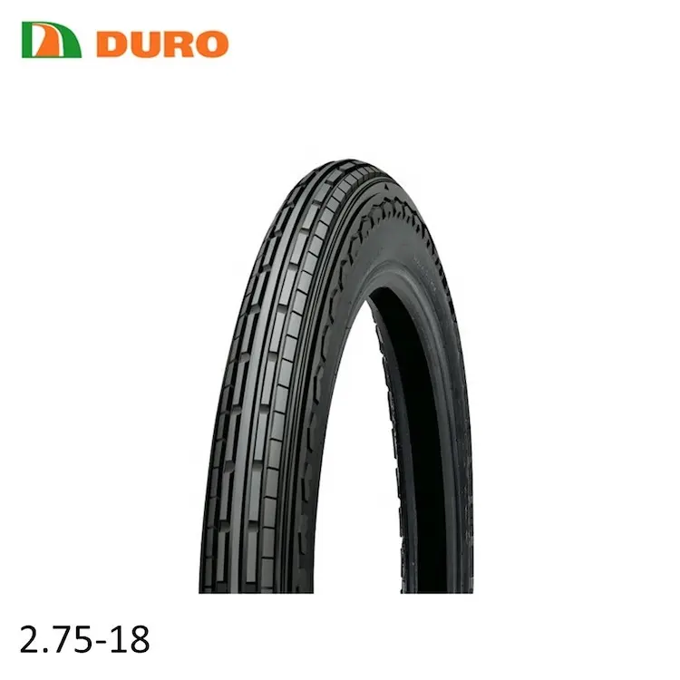 Black rubber 2.75-18 4PR street motorbike tyre