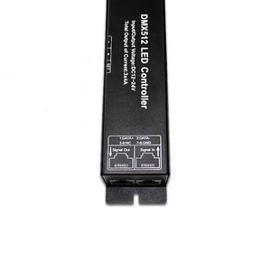 DC12-24V 4 * 4A 4ch dijital tüp DMX 512 led dekoder led denetleyici - Product Image 2