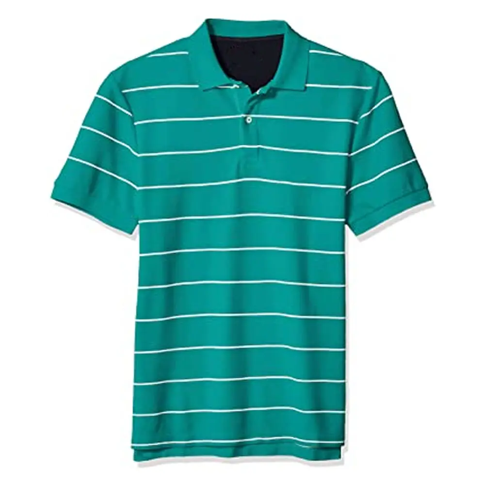 Kaliteli en iyi fiyat özel şerit Polo T shirt tasarım kendi tarzı en iyi malzeme toptan T shirt
