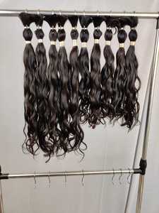 ผมดิบแบบอินเดียจำนวนมากไม่มีใยสำหรับวิกผมจำนวนมากสำหรับผมเคล็ดลับ - Product Image 2