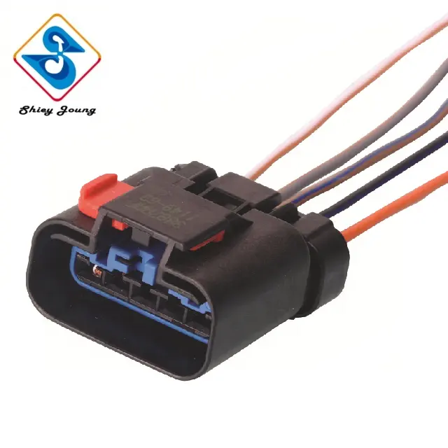 S1768S HVAC мотора вентилятора резистор жгута проводов женский разъем 5-контактный разъем для автомобильных электрических
