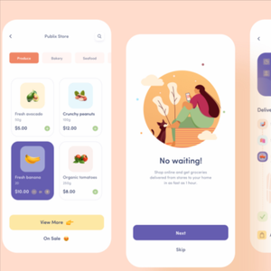Software di tracciamento del cibo di prim'ordine per Android e IOS App mobili di spedizione e consegna Online - Product Image 2