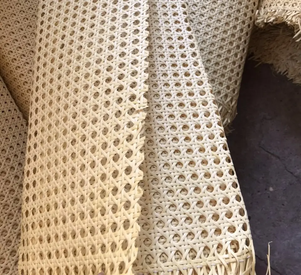 RATTAN WEBBING CANE MATERIAL FOR MAKING CHAIR AND TABLE OUTDOOR GARDEN FURNITURE