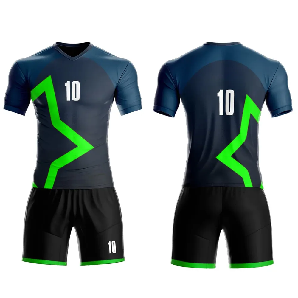 Großhandel Hochwertiger Lieferant Benutzer definierte Schnellt rocknende Uniform Fußball Fußball Sublimation Benutzer definiert