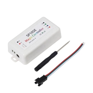 SP105E WS2811 WS2812B светодиодный контроллер SK6812 RGB/RGBW APA102 WS2801 светодиоды Светодиодные полосы DC5V-24V - Product Image 1