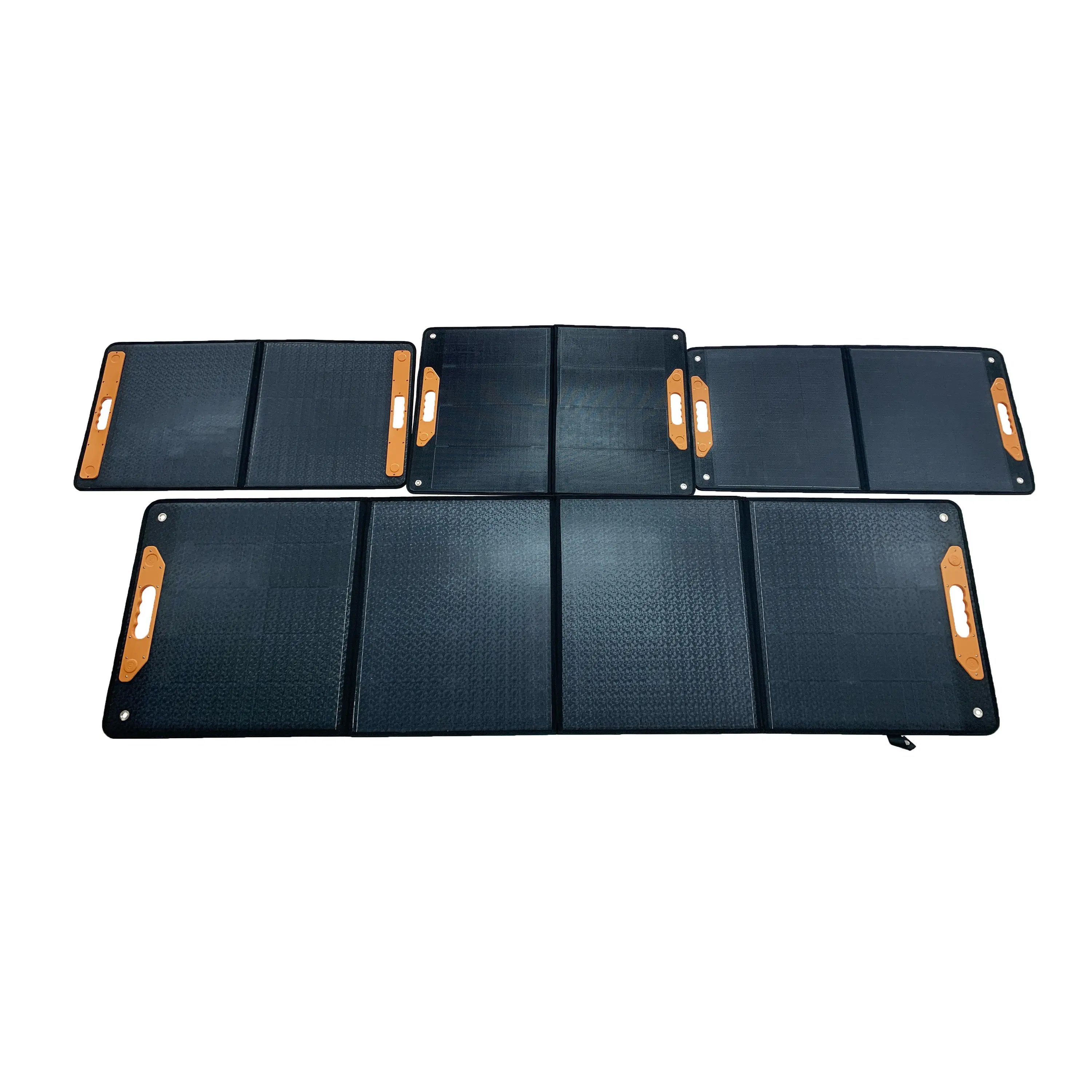 300 watt painel solar dobrável com seixos ETFE celular material de superfície para a estação de energia