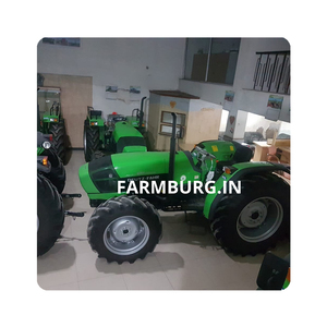 Usado Deutz Fahr 50HP Trator Agrícola com Roda 4WD Atacado Andando Trator Implementos para Fazenda Mesma Condição