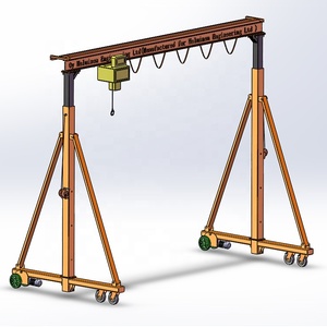Projeto de guindaste gantry, desenho para loja de armazém, workshop, calorias de design de imagem