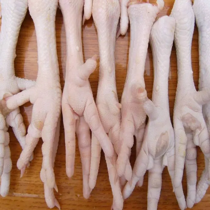 Förderung Verkäufe 100% Sauber Huhn Füße für Verkauf, Günstige Gefrorene Hähnchen Pfote für Verkauf, frische Huhn Pfoten Brasilien flügel fuß für verkauf