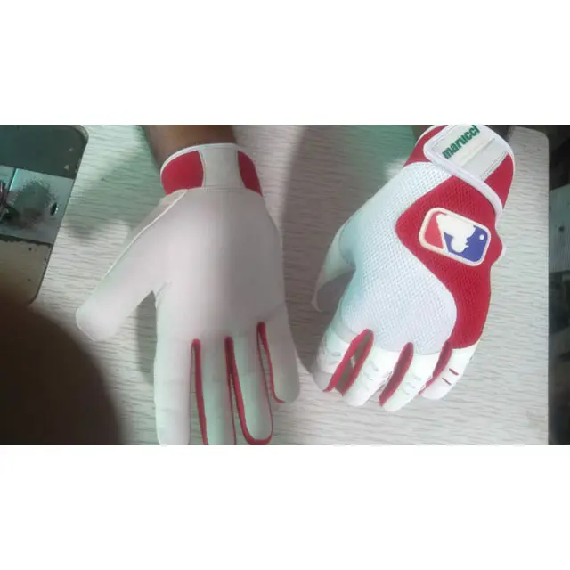 ถุงมือตีบอลมืออาชีพที่กำหนดเองมือป้องกันถุงมือเบสบอล