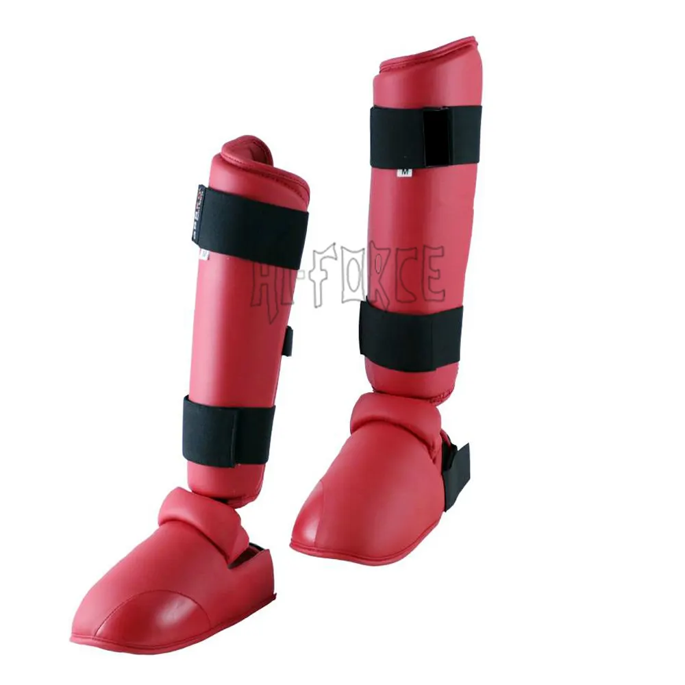 Top quality Shin instep shin pads leg protector shin guards Kickboxing Muay Thai Maya Hide Leather Leg Instep Protector