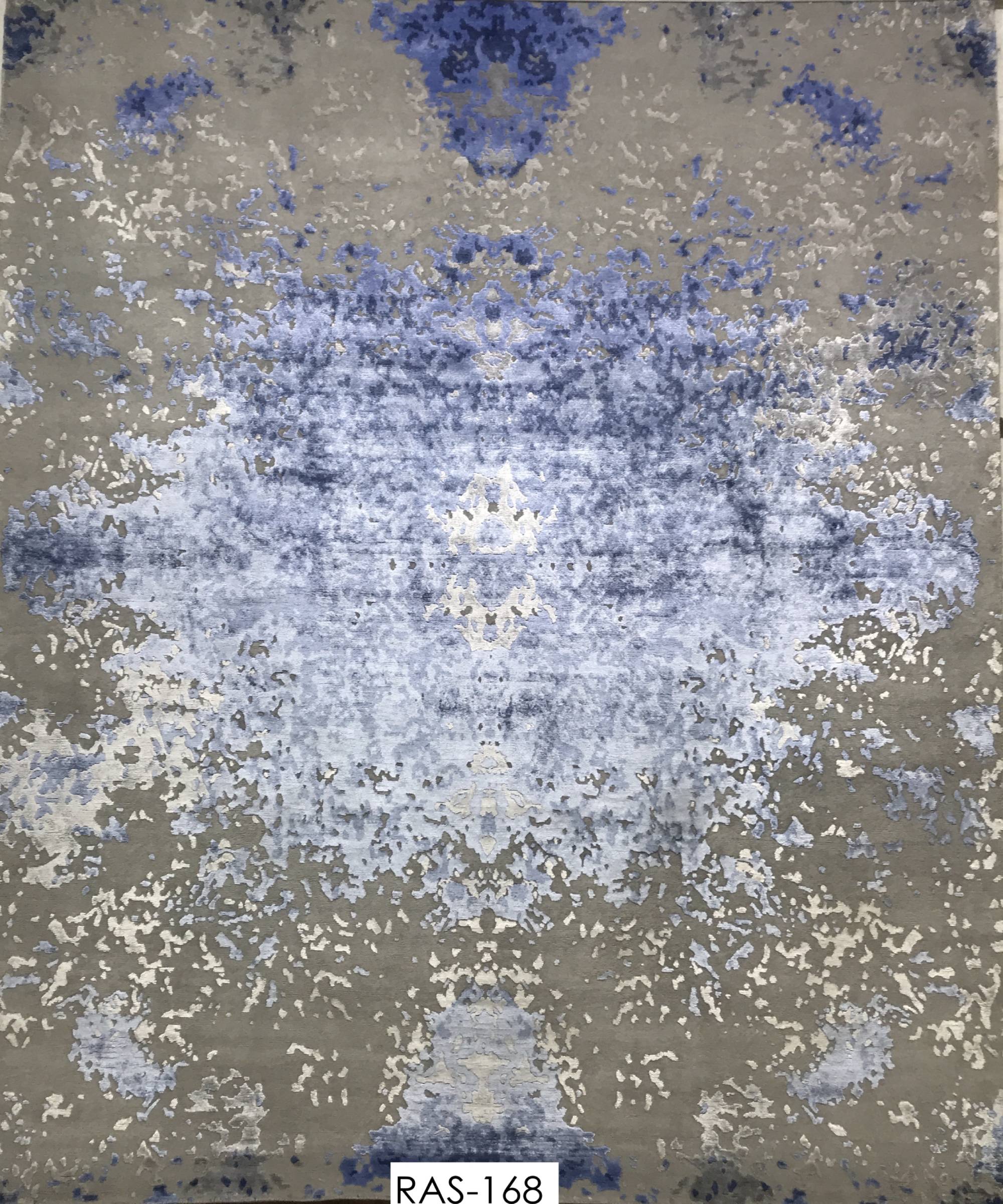 Blue/Ivory/Beige/Dark Grey