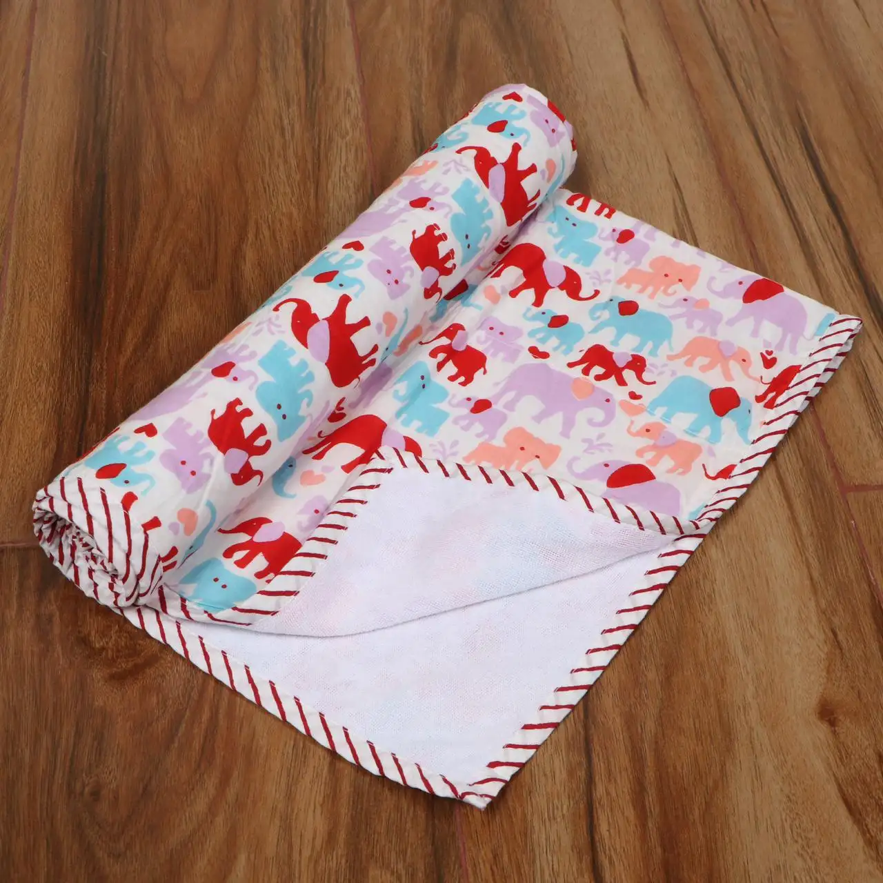 Serviette de bain personnalisée, pour bébé et bambin, à enrouler