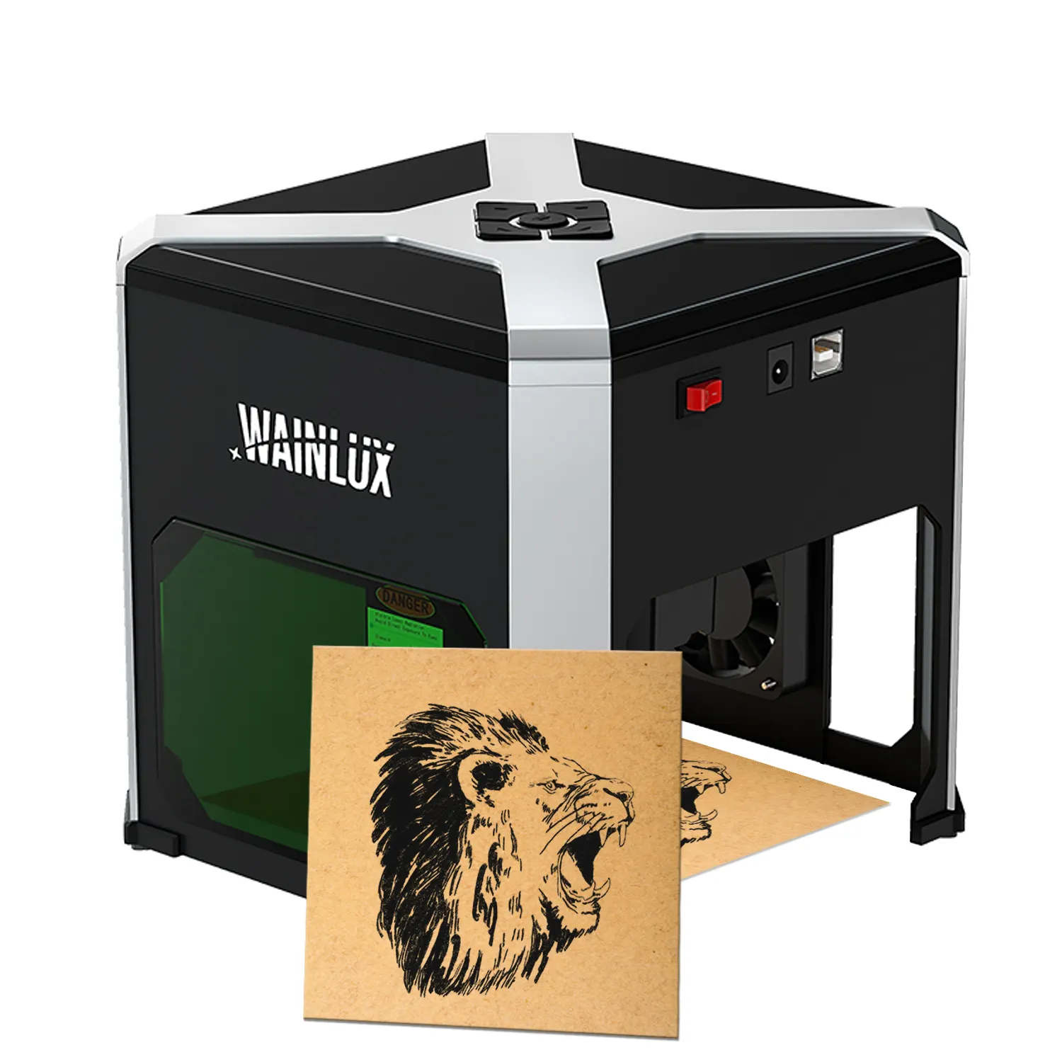 WAINLUX K6 macchina per incisione Laser CNC 3000mW Mini stampante Laser Desktop incisore Lazer portatile con connessione Win e Wifi