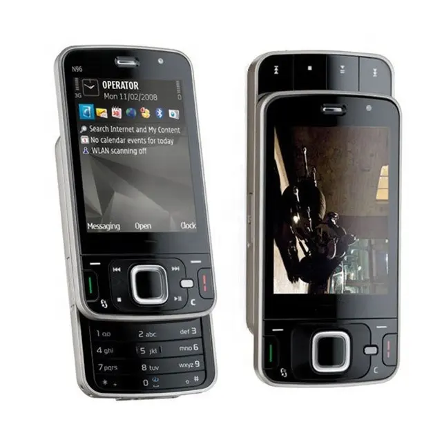 Pengiriman Gratis untuk Nokia N96 Penjualan Terlaris Terlaris Pabrikan Asli Unlocked Murah 3G Ponsel Slider Klasik Oleh Postnl