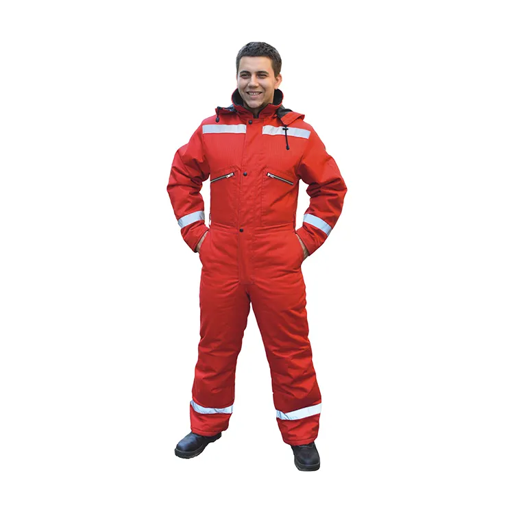 Cold and wind protected men's winter jumpsuit, sports wear