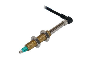 Small <strong>sensor</strong> with a diameter of only 8 mm, vibration-proof, wear resistant, internal IN-LINE amplifier, <strong>Output</strong> 0 ... 10 V