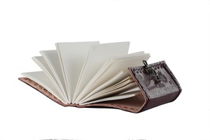 Best Price Handmade Real Leather <strong>Notebook</strong> Journal with Paper Leaves Best Gifting Option for Personal Use Economically Priced - Product Image 3