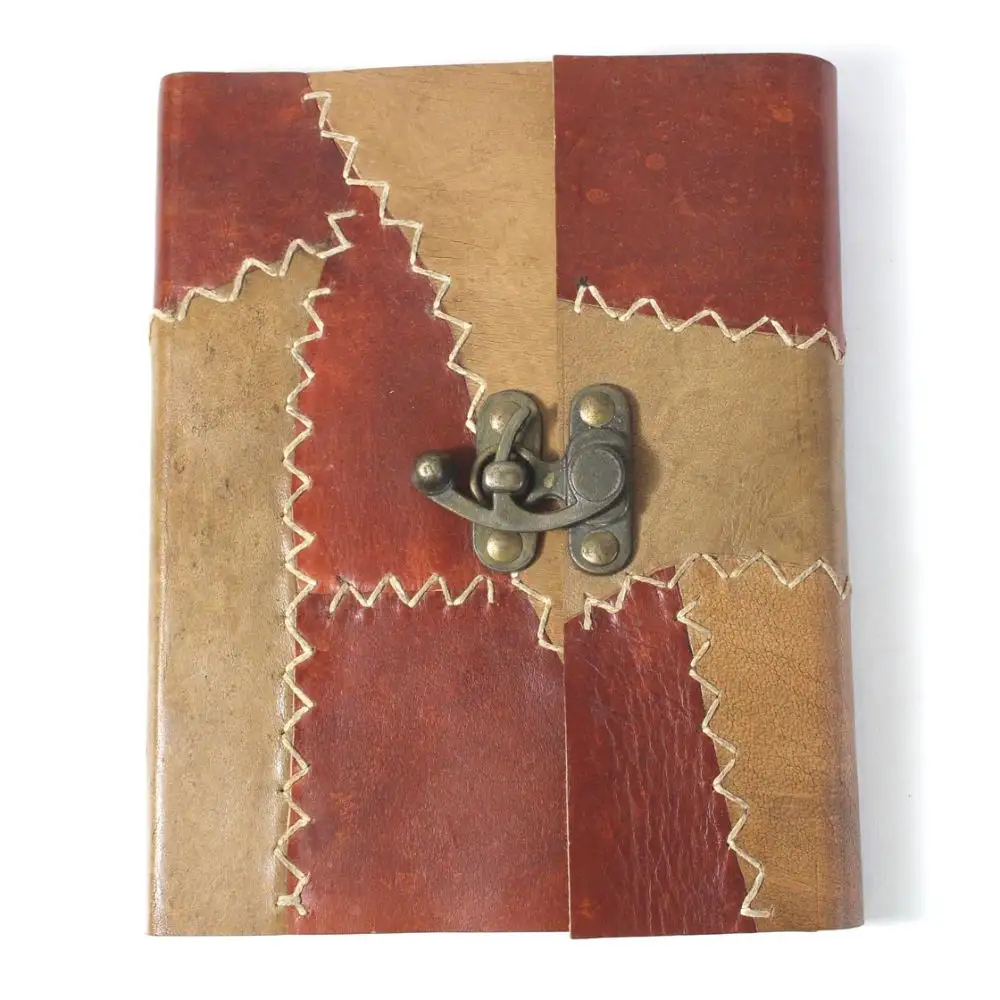 Jurnal kulit a4 kustom sampul keras cetak buku harian buku harian sampul PU Notebook dengan pita elastis jurnal kulit