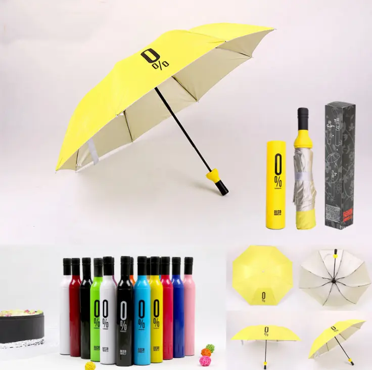 2020 OEM marketing Деловое Мероприятие на заказ рекламные подарки дизайн бутылки зонтик