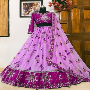 <strong>DESIGNER</strong> GEORGETTE LEHENGA - Product Image 3