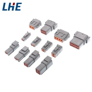 Habitação pbt de plástico conectores auto 24pin 211PC249S8005 ecu delphi