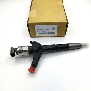 דיזל מסילה משותפת דלק מזרק 095000-6244 16600-mb40A 095000-6240 16600-VM00D עבור מנוע ניסן Navara YD25