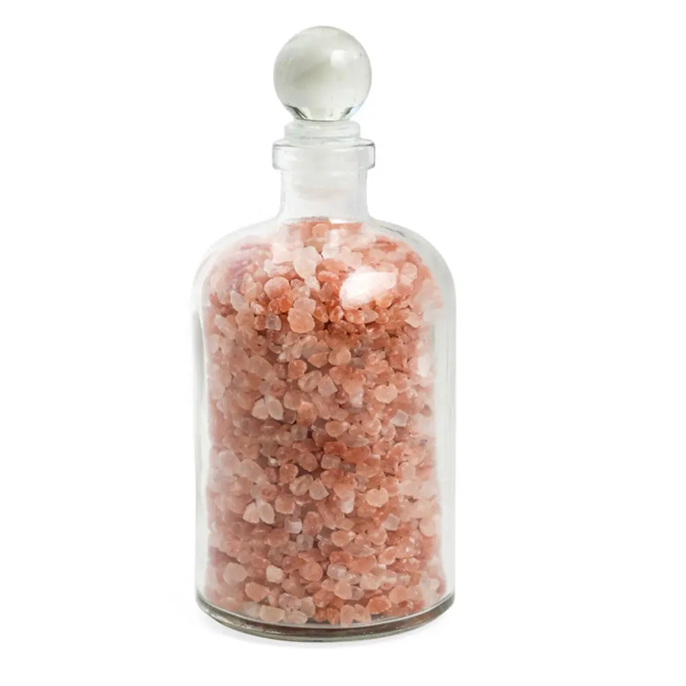 Potongan garam mandi 2-5 cm aroma Lavender rumput laut untuk penggunaan kaki ritsleting ganda kantong berdiri oleh perusahaan Himalaya