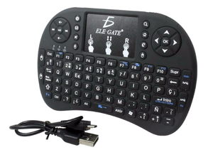 Air Mouse-miniteclado inalámbrico I8, 2,4G, con panel táctil, portátil, para PC y TV - Product Image 5