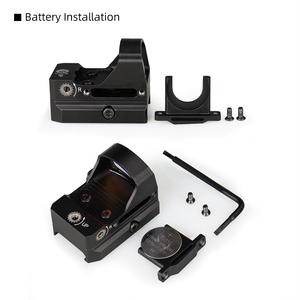 GZ2-0132 1x24x17 taktik red dot kapsam kırmızı nokta büyüteç sight için yansımalı nişangah 3x red dot kapsam - Product Image 4
