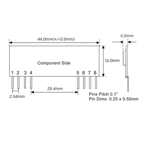Modulo ricevitore Super eterodina ibrido RF Taiwan realizzato da 433Mhz moduli Wireless e RF - Product Image 2