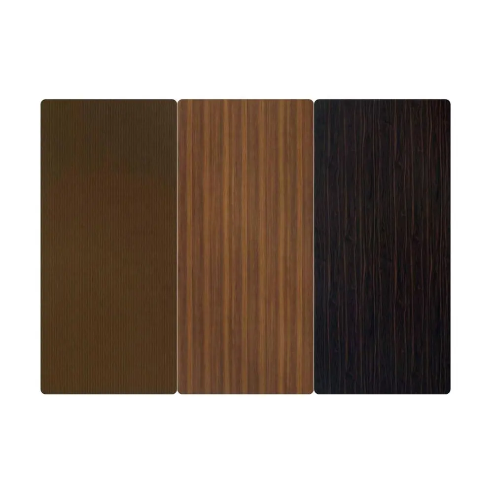 Nano Revêtement Bois Couleur Feuille D'acp/Revêtement Mural/En Aluminium De Matériaux de Construction/Bois texture en aluminium composite panneau de toit/Elle