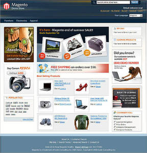 Diseño y desarrollo de sitios web de comercio electrónico Magento a un precio razonable Diseño de sitios web de comercio electrónico de viaje