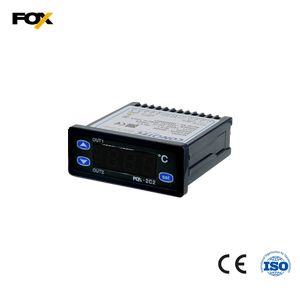 CONOTEC-controlador de temperatura Digital FOX-2C2, función de FOX-2C1 en el sensor de entrada CA(K), 2 relé de salida put1 (temperatura)/2 (alarma) - Product Image 3
