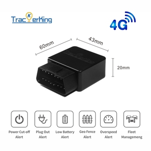 易于使用的街道地图视图无线4G OBD2全球定位系统跟踪器S801即插即用实时迷你跟踪设备 - Product Image 3
