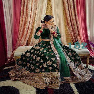 <strong>DESIGNER</strong> VELVET LEHENGA - Product Image 2