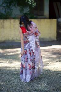 女式宝莱坞亮片刺绣纱丽节纱丽未缝合衬衫件服装波西米亚派对穿印度/巴基斯坦 - Product Image 2