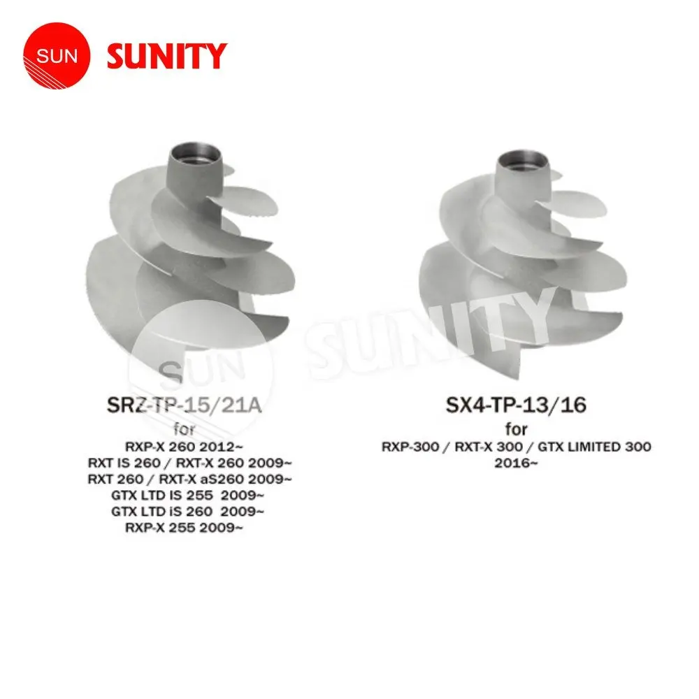 TAIWAN SUNITY high quality Impeller Sea- SRZ-TP-15/21A for sea doo RXP-X GTX LTD IS 260 2009-2015