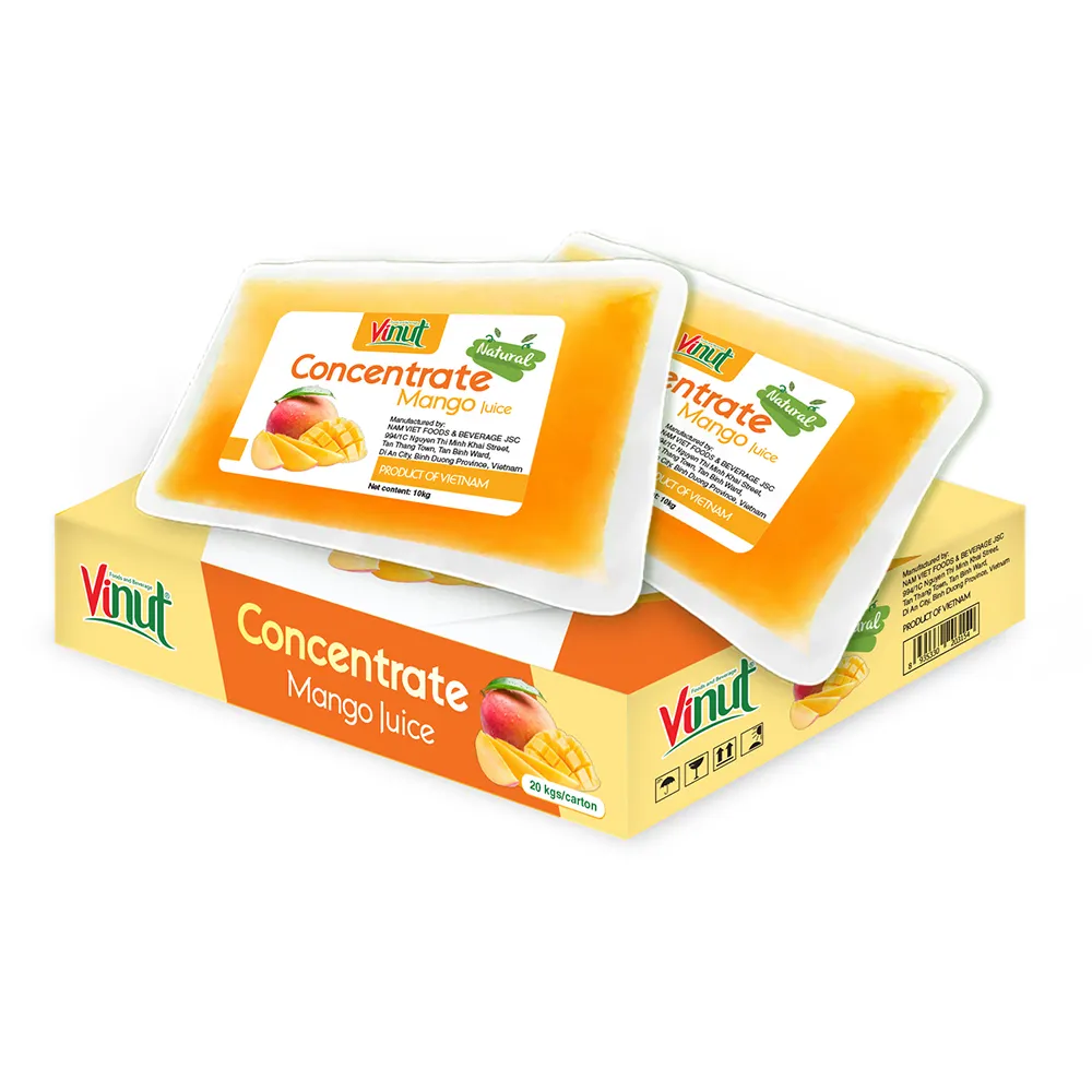 10Kg Vinut Tas Mango Sap Concentraat Odm Fabricage Viet Nam Boerderij En Fabriek Distributeurs