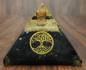 生命の木Shungite Orgone Pyramid自然治癒クリスタルエネルギー発電機、強力なオルゴナイトと神聖なシンボル - Product Image 4