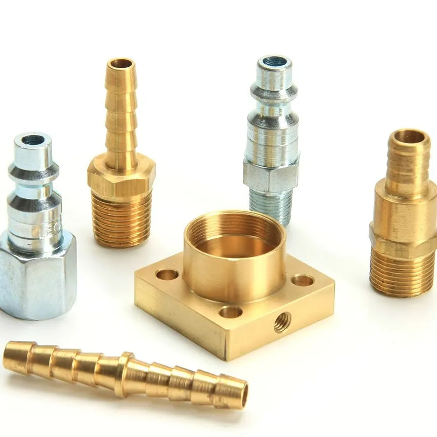 customized machine parts machining service aluminium brass copper CNC machining parts