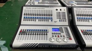 Мини-перламутровый 1024 DMX контроллер для сценического освещения белый корпус для DJ консоли и диммеров - Product Image 5