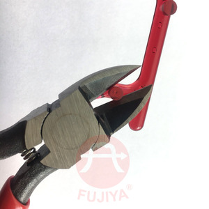 High Quality Customized Cutting Diagonal Pliers l Wire Side <strong>Cutter</strong> Pliers 6&quot; l S55C High Carbon Steel l Round Sized Blade l - Product Image 5