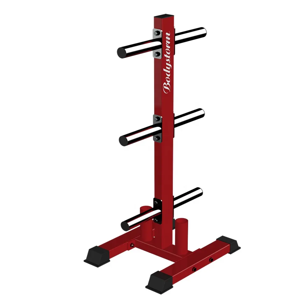 Equipo de gimnasio comercial Fábrica directa comercial Barbell Rack Deluxe Weight Tree equipo de gimnasio para gimnasio