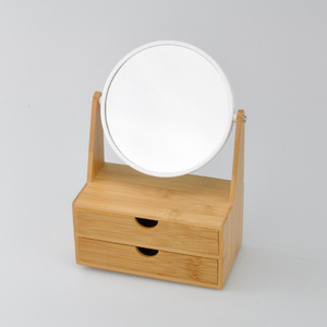 <strong>Rectangular</strong> Shaped Table <strong>Mirror</strong> with Storage Drawer - Product Image 5