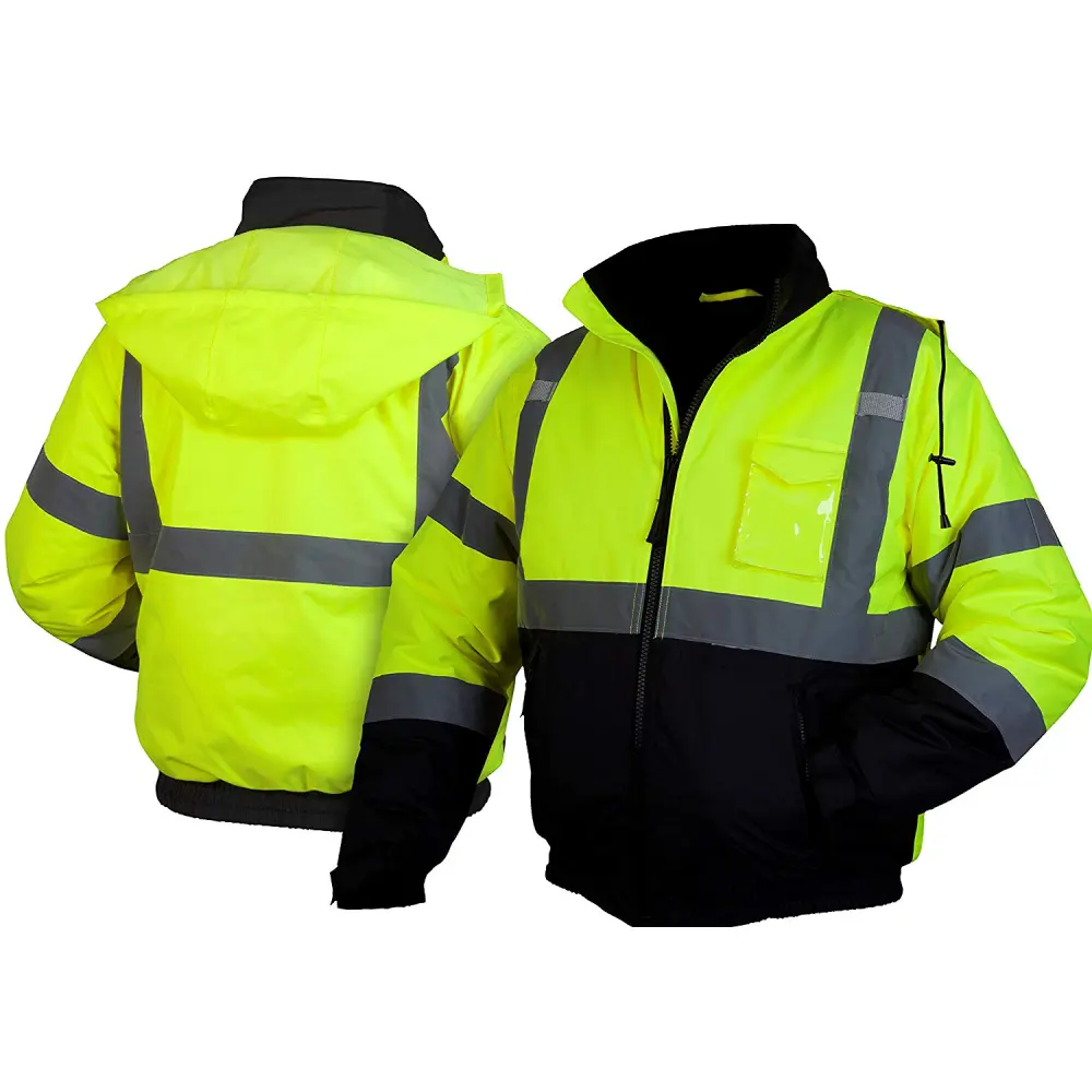 Profesyonel üreticisi Hi Vis yansıtıcı yelek ceket inşaat güvenlik güvenlik yelek yüksek görünürlük iş