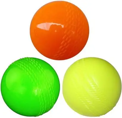A buon mercato promozionale personalizzato allenamento di Cricket partite pratica nastro sintetico palle di gomma vento Poly Hard per bambini sport Soft Ball
