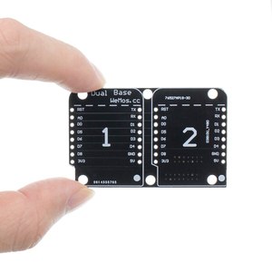 ダブルソケットデュアルベースシールドD1ミニノードMCUESP8266 Diy PCB D1拡張ボード - Product Image 2